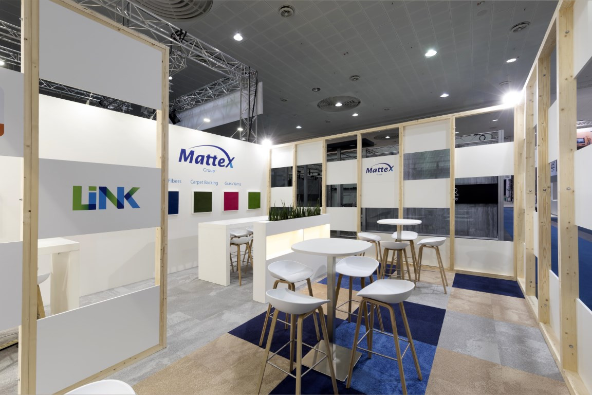 Mattex Voor Mattex realiseerde Travelexpo een stijlvolle beursstand tijdens Domotex. De focus lag op een professionele presentatie van innovatieve vloer- en matoplossingen binnen een moderne en internationale beursomgeving.