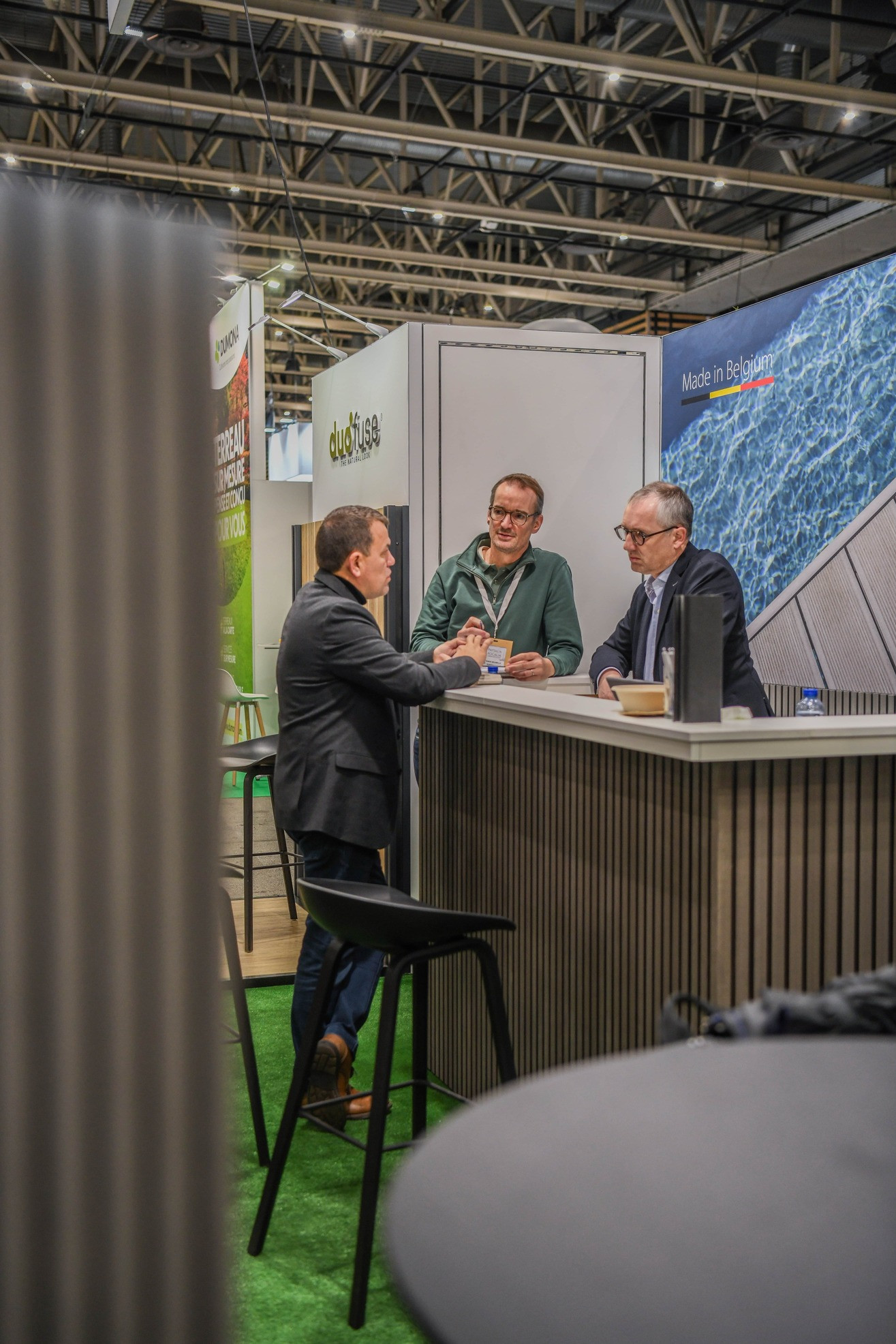 Plastivan Voor Plastivan bouwde Travelexpo een maatwerk beursstand op Paysalia, ontworpen voor een sterke presentatie van tuin- en outdoorproducten.