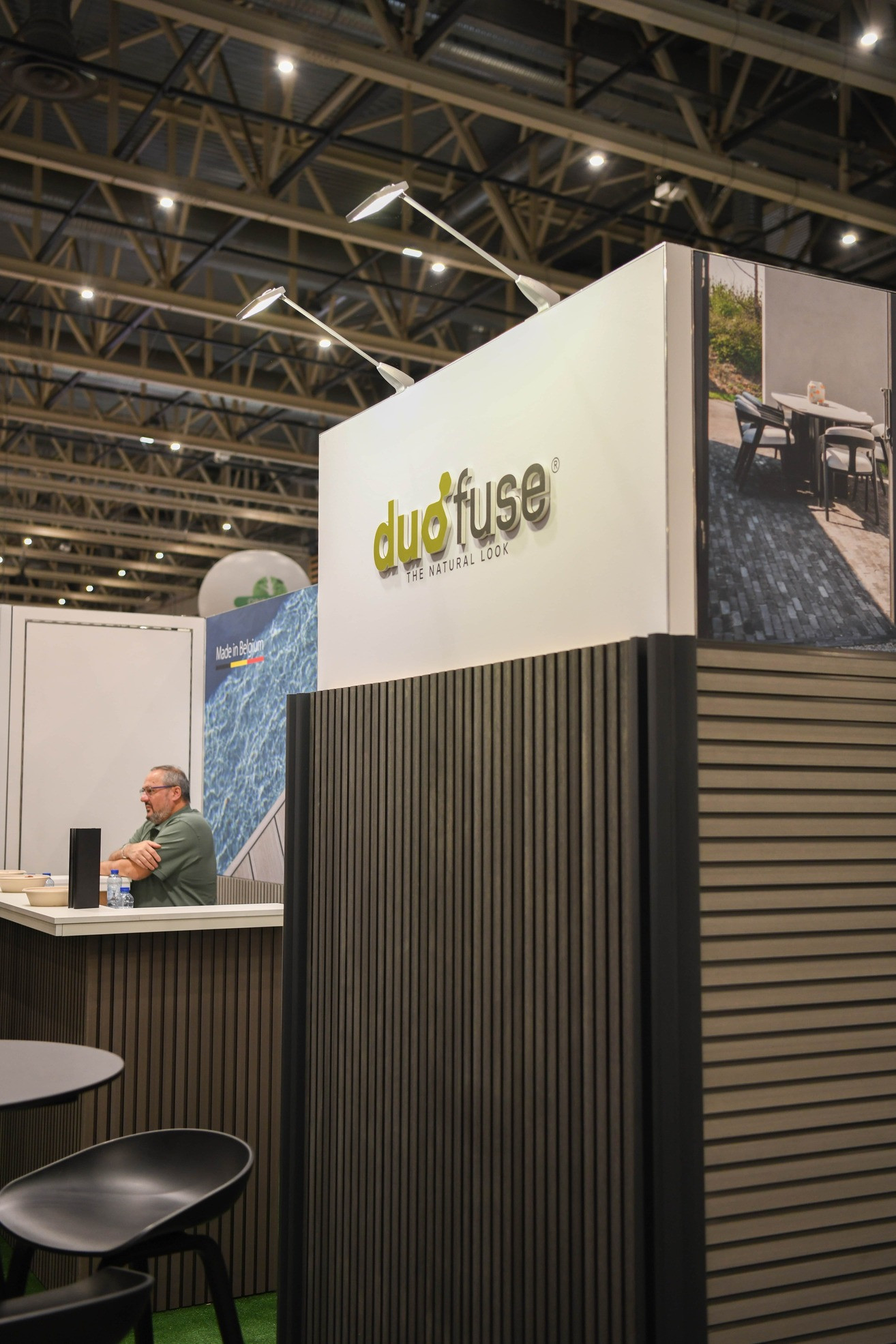 Plastivan Voor Plastivan bouwde Travelexpo een maatwerk beursstand op Paysalia, ontworpen voor een sterke presentatie van tuin- en outdoorproducten.