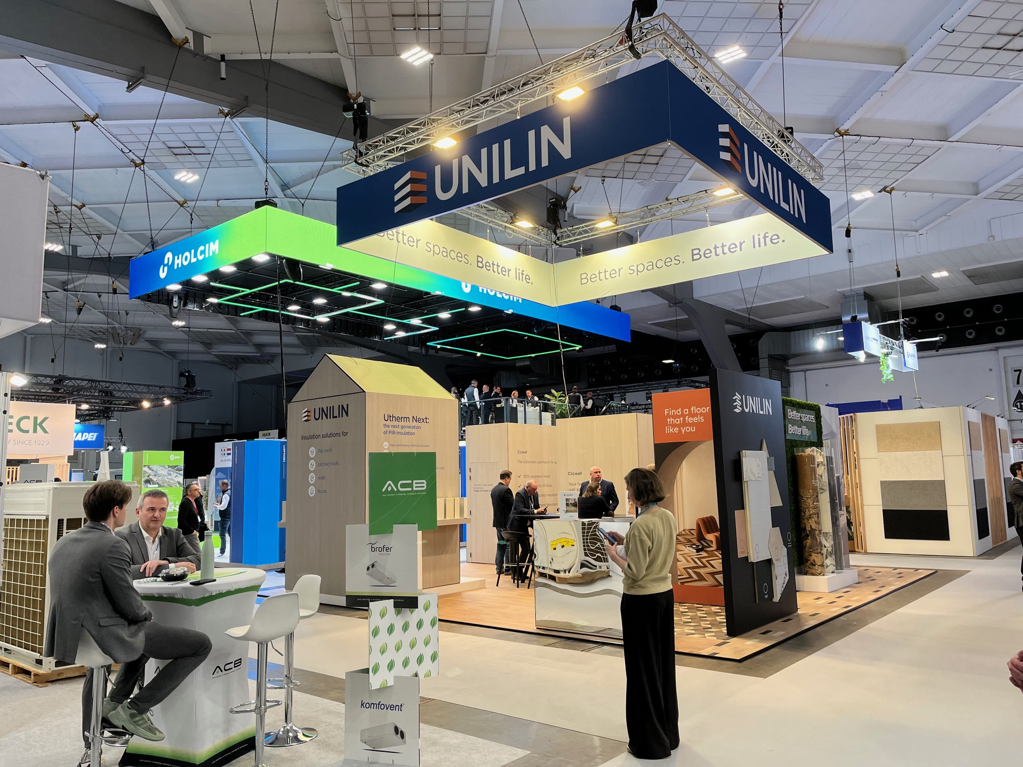 Unilin - Standenbouw - Beursstand