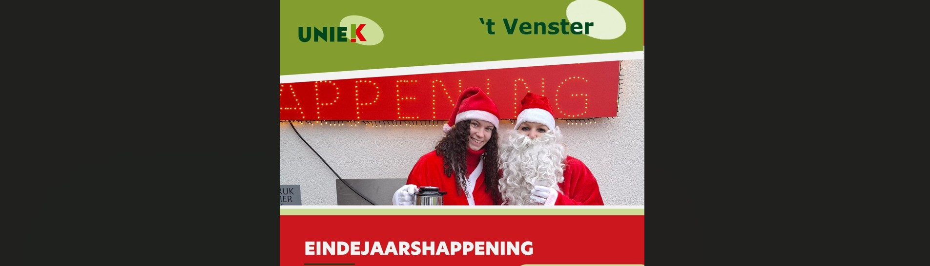Eindejaarshappening rechthoek