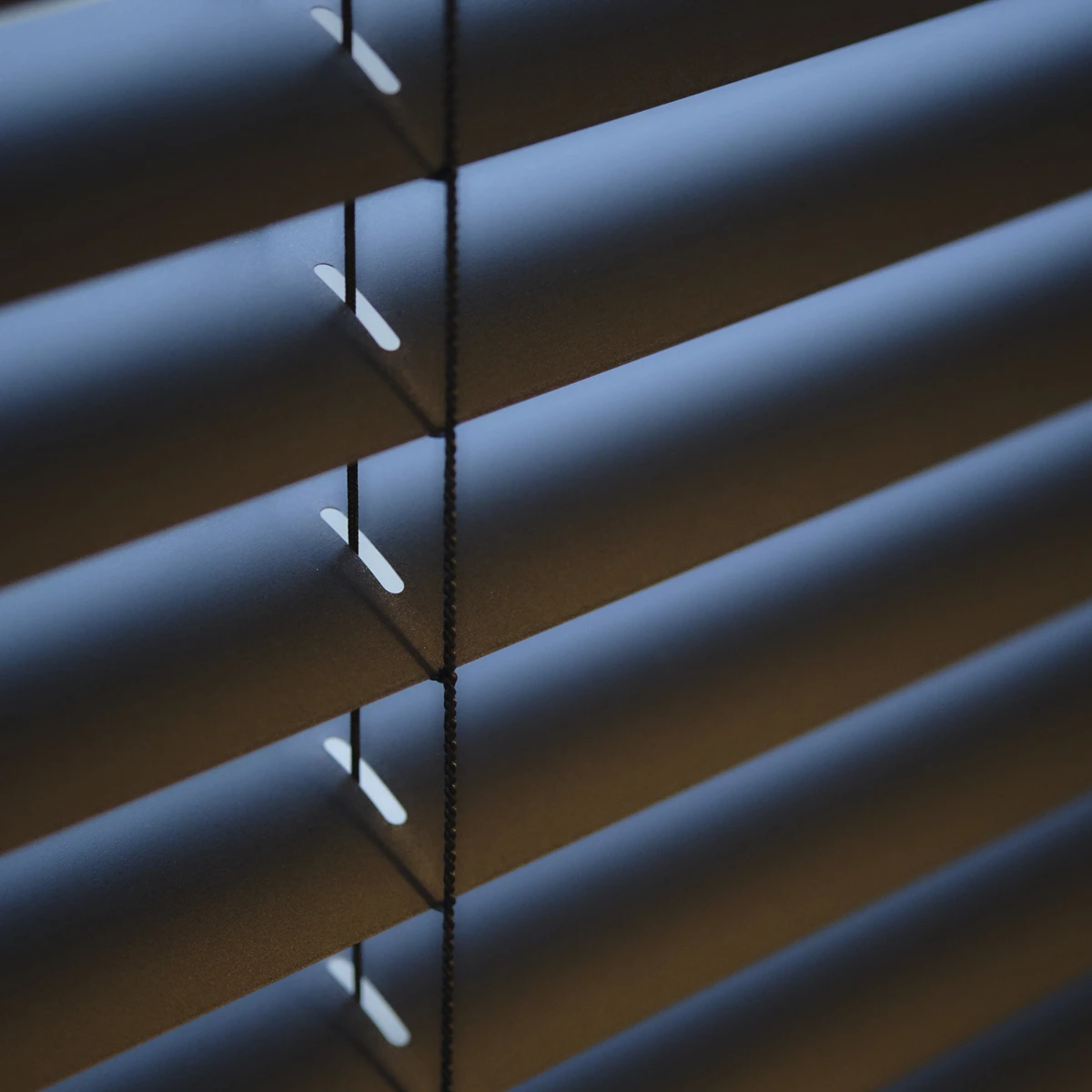 Close-up van Vedelux aluminium lamellen