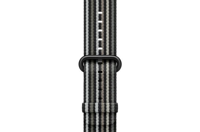 38mm-Black-Stripe-Woven-Nylon
