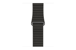 watchband-houtkoolgrijs-leer-medium-42mm