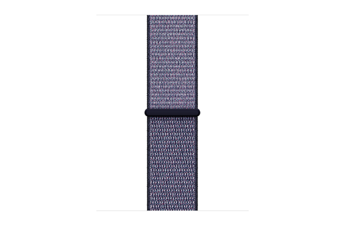 watchband-middernachtblauw-sport loop-42mm