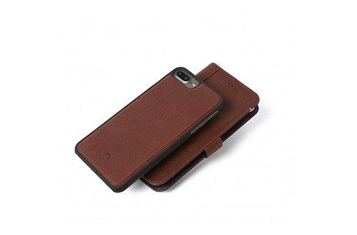 Decoded-Leather-2-in-1-Wallet-Case-met-uitneembare-Back-Cover-voor-iPhone-8+-7+-6s-+6+-Bruin-1
