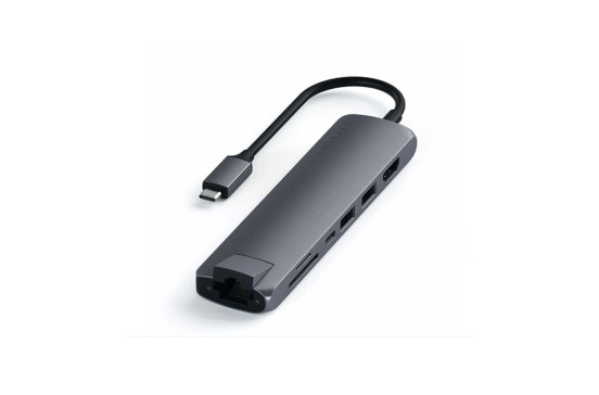Satechi-Type-C-Slim-Multiport-Ethernet-Adapter---Space-Grey