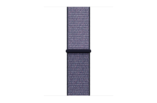 watchband-middernachtblauw-sport loop-42mm