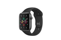 WatchSeries5-44mm-AluminumSpaceGrey-SportBand-Black-01_552x0
