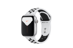 WatchSeries5Nike-40mm-AluminumSilver-SportBand-PlatinumBlack-01_552x0