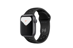 WatchSeries5Nike-40mm-AluminumSpacegrey-SportBand-BlackAnthracite-01_552x0
