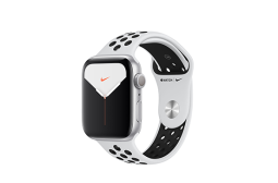WatchSeries5Nike-44mm-AluminumSilver-SportBand-PlatinumBlack-01_552x0