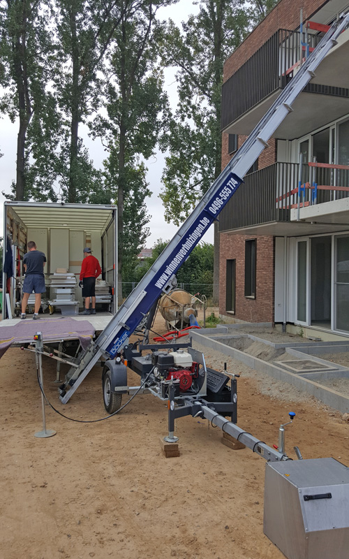 Getrokken lift van Winnen Verhuizingen